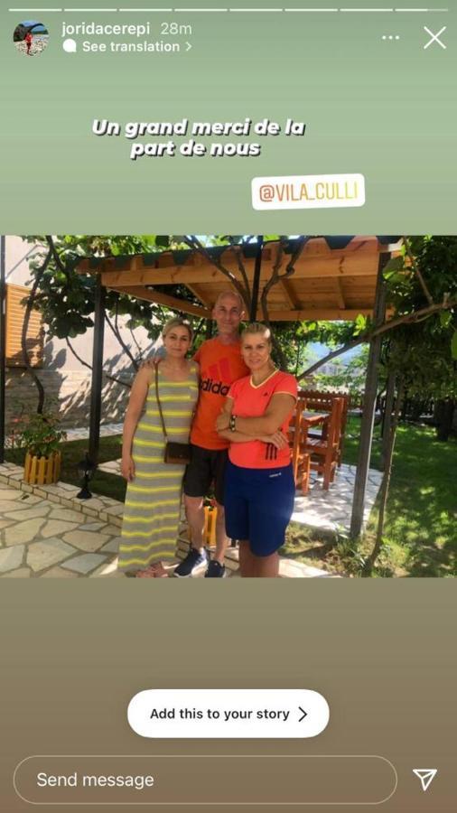 Vila Culli Permet Bagian luar foto